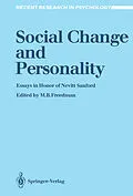 E-Book (pdf) Social Change and Personality von 