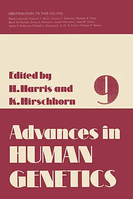 E-Book (pdf) Advances in Human Genetics von Harry Harris