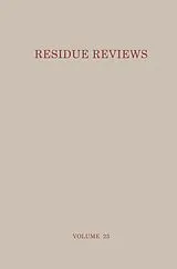 Kartonierter Einband Residue Reviews von Francis A. Gunther