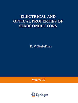 Kartonierter Einband Electrical and Optical Properties of Semiconductors von 