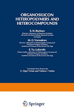 E-Book (pdf) Organosilicon Heteropolymers and Heterocompounds von S. N. Borisov