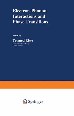 Couverture cartonnée Electron-Phonon Interactions and Phase Transitions de 