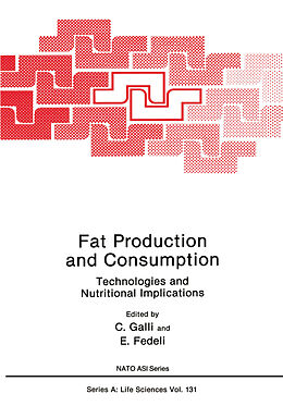 Kartonierter Einband Fat Production and Consumption von 