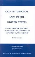 E-Book (epub) Constitutional Law in the United States von Randall Walton Bland, Joseph V. Brogan