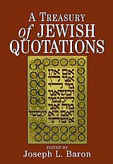 eBook (epub) A Treasury of Jewish Quotations de 