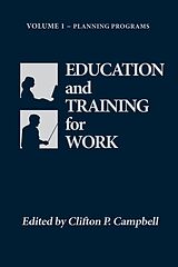 eBook (epub) Education and Training for Work de Clifton P. Campbell