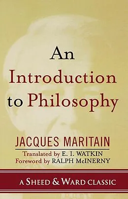 E-Book (epub) An Introduction to Philosophy von Jacques Maritain