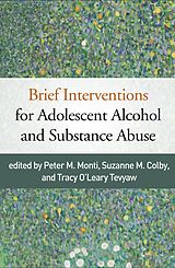 eBook (epub) Brief Interventions for Adolescent Alcohol and Substance Abuse de 