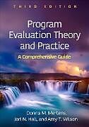 Livre Relié Program Evaluation Theory and Practice, Third Edition de Donna M. Mertens, Amy T. Wilson, Jori N. Hall