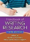 Kartonierter Einband Handbook of Writing Research, Third Edition von 