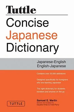 E-Book (epub) Tuttle Concise Japanese Dictionary von Samuel E. Martin