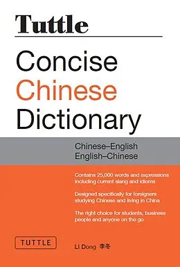 E-Book (epub) Tuttle Concise Chinese Dictionary von Li Dong