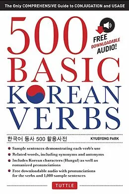 E-Book (epub) 500 Basic Korean Verbs von Kyubyong Park