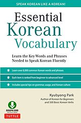 eBook (epub) Essential Korean Vocabulary de Kyubyong Park