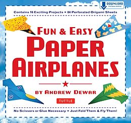 E-Book (epub) Fun & Easy Paper Airplanes von Andrew Dewar
