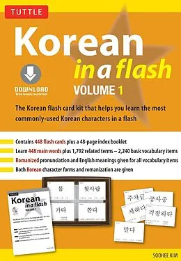 E-Book (epub) Korean in a Flash Kit Ebook Volume 1 von Soohee Kim