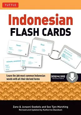 E-Book (epub) Indonesian Flash Cards von Zane Goebel, Junaeni Goebel, Soe Tjen Marching