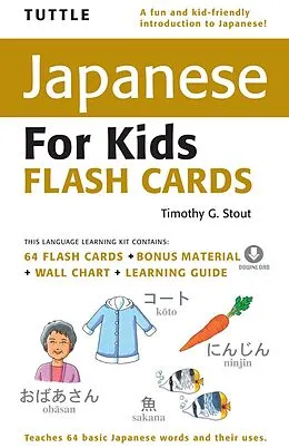 E-Book (epub) Tuttle Japanese for Kids Flash Cards Ebook von Timothy G. Stout
