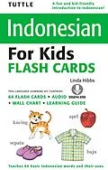 E-Book (epub) Tuttle Indonesian for Kids Flash Cards von Linda Hibbs