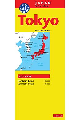 E-Book (epub) Tokyo Travel Map Fourth Edition von 
