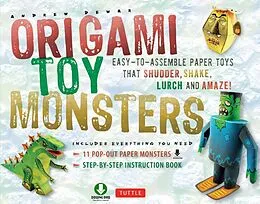 E-Book (epub) Origami Toy Monsters Kit Ebook von Andrew Dewar