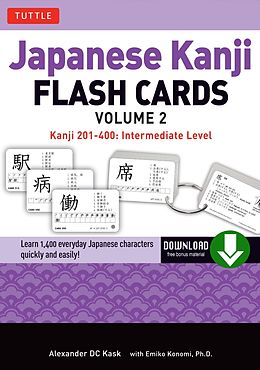 E-Book (epub) Japanese Kanji Flash Cards Ebook Volume 2 von Alexander Kask