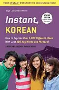E-Book (epub) Instant Korean von Boye Lafayette De Mente