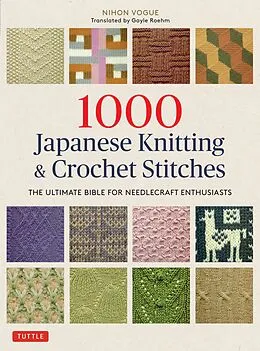 E-Book (epub) 1000 Japanese Knitting & Crochet Stitches von Nihon Vogue