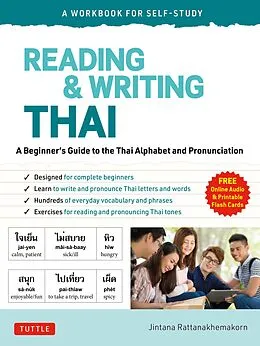 E-Book (epub) Reading & Writing Thai: A Workbook for Self-Study von Jintana Rattanakhemakorn