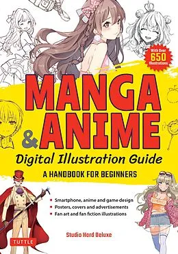 E-Book (epub) Manga & Anime Digital Illustration Guide von Studio Hard Deluxe