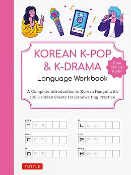 eBook (epub) Korean K-Pop and K-Drama Language Workbook de 