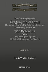 eBook (pdf) The Chronography of Bar Hebraeus de E. A. Wallis Budge