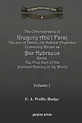E-Book (pdf) The Chronography of Bar Hebraeus von E. A. Wallis Budge