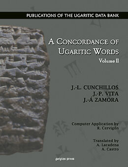 eBook (pdf) A Concordance of Ugaritic Words (Vol 2 of 5) de J. -L. Cunchillos