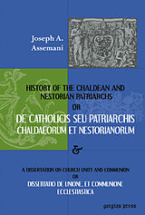 eBook (pdf) De Catholicis seu Patriarchis Chaldaeorum et Nestorianorum de Josephus Aloysius Assemani