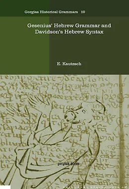 E-Book (pdf) Gesenius' Hebrew Grammar and Davidson's Hebrew Syntax von E. Kautzsch