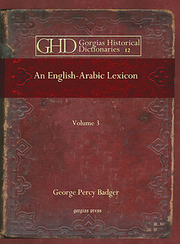 eBook (pdf) An English-Arabic Lexicon de George Percy Badger