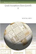 E-Book (pdf) Greek Inscriptions from Corinth II von Kendall Smith