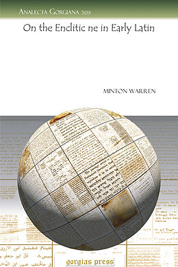 eBook (pdf) On the Enclitic ne in Early Latin de Minton Warren