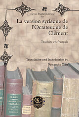 eBook (pdf) La version syriaque de l'Octateuque de Clément de 