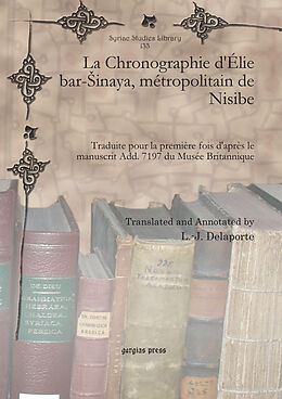 eBook (pdf) La Chronographie d'Élie bar-sinaya, métropolitain de Nisibe de 