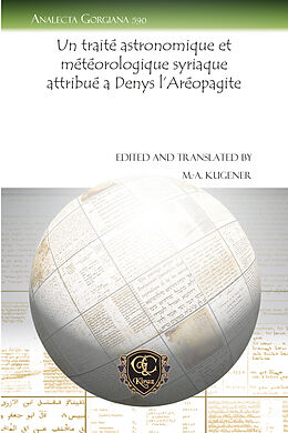 eBook (pdf) Un traité astronomique et météorologique syriaque attribué a Denys l'Aréopagite de 