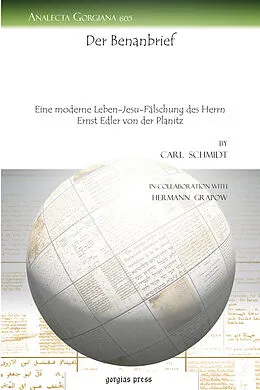 E-Book (pdf) Der Benanbrief von Carl Schmidt