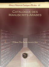 E-Book (pdf) Catalogue des Manuscrits Arabes von William Macguckin Slane