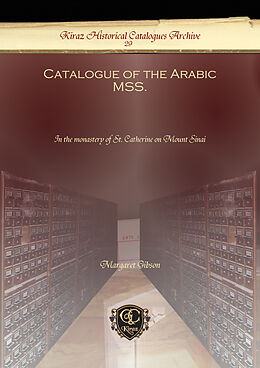 eBook (pdf) Catalogue of the Arabic MSS. de Margaret Gibson