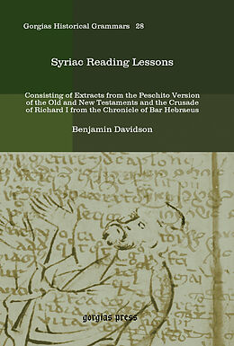 E-Book (pdf) Syriac Reading Lessons von Benjamin Davidson