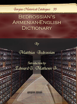 eBook (pdf) Bedrossian's Armenian-English Dictionary de Matthias Bedrossian