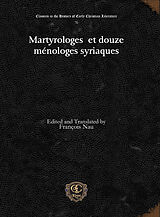 eBook (pdf) Martyrologes et douze ménologes syriaques de 