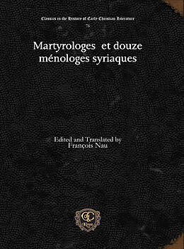 eBook (pdf) Martyrologes et douze ménologes syriaques de 