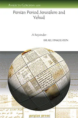 E-Book (pdf) Persian Period Jerusalem and Yehud von Israel Finkelstein